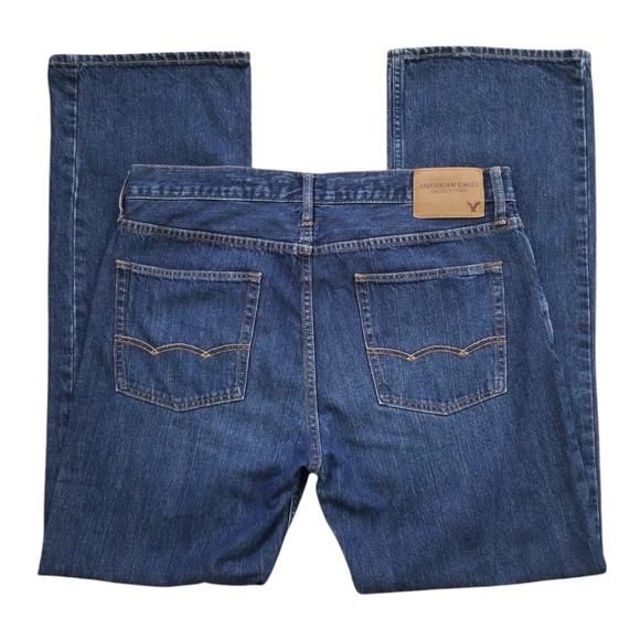 American Eagle Men’s Cotton Original Boot Jeans Size‎ 33 - Picture 5 of 8